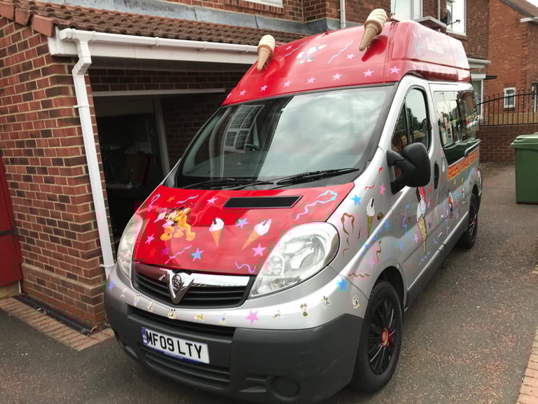 Gumtree ice cream sales van