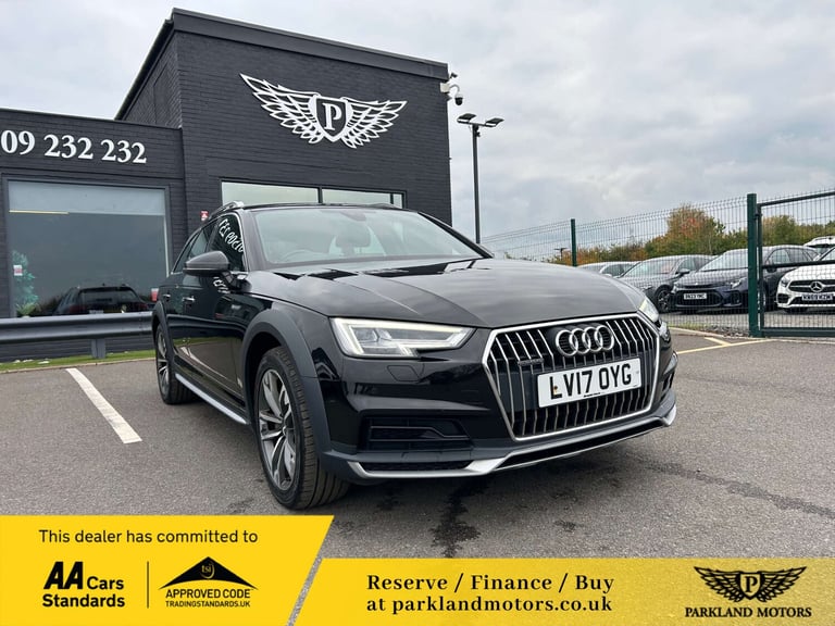 2017 Audi A4 2.0 A4 Allroad TDI Quattro Semi-Auto 4WD 5dr Estate Diesel Automatic