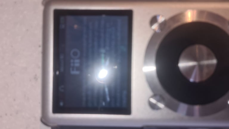 FiiO X1 High Resolution Lossless Music Audio Player in silver is a top quality digital music player