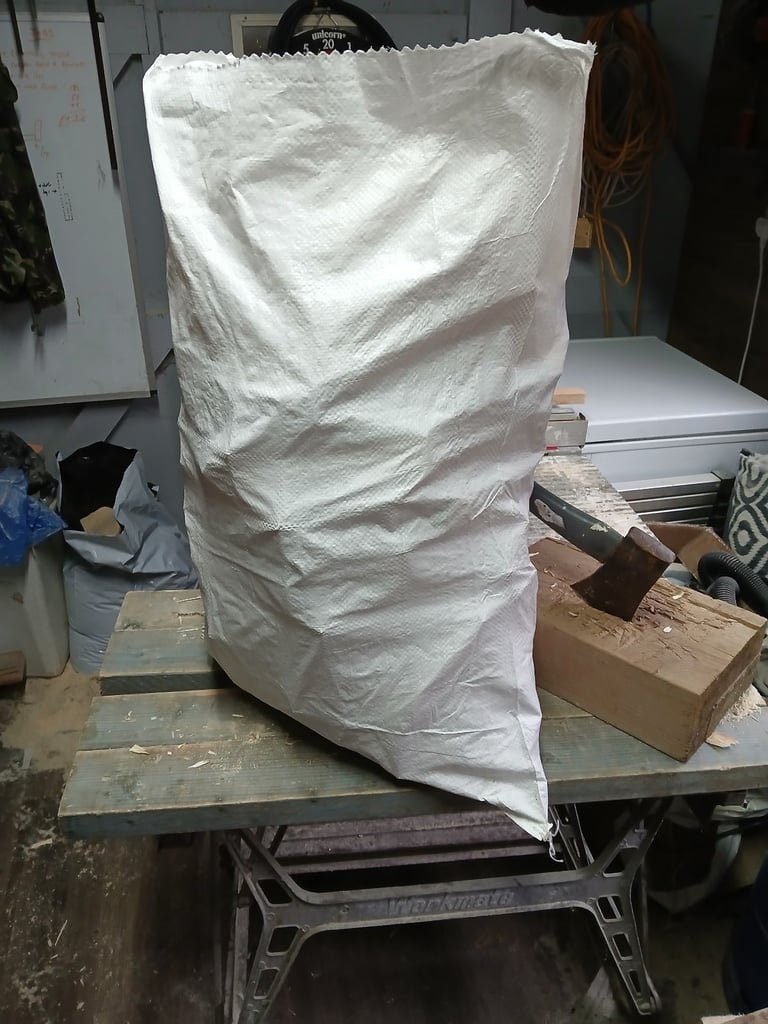 Big or small bags kindling