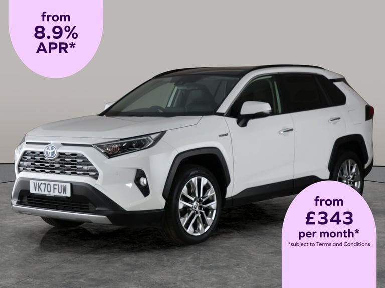 2020 Toyota RAV4 2.5 VVT-i Hybrid Excel 5dr CVT 2WD ESTATE PETROL/ELECTRIC Automatic