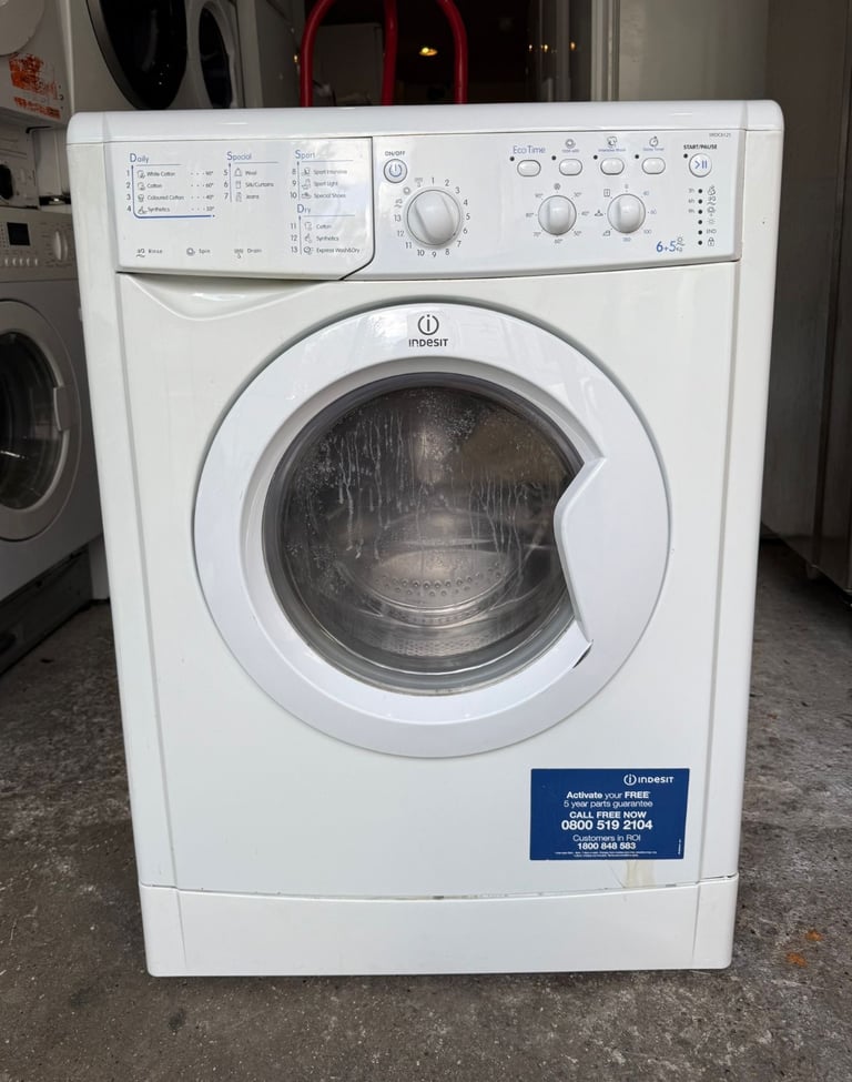 Indesif Washer Dryer 6+5kg With Free Delivery N Warranty 
