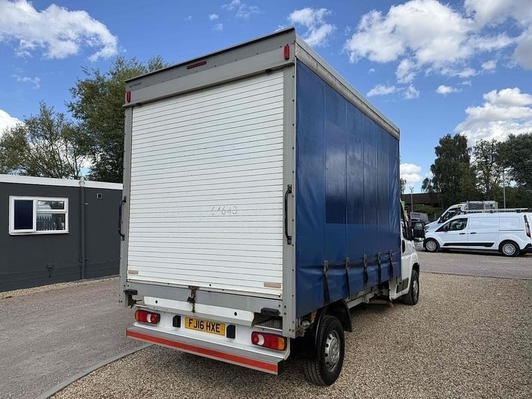 Citroen Relay HDi 35 2.2 CURTAIN SIDED LUTON VAN - WHITE