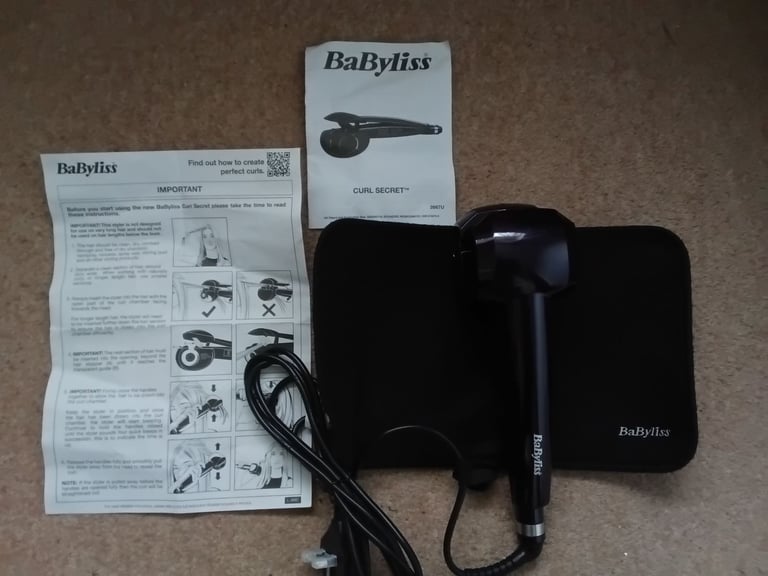 image for BaByliss 2667U Curl Secret Hair Curler Ceramic Barrel 2 Heat & 3 Timer Settings