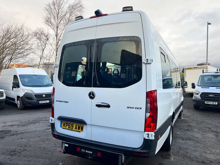 2019 Mercedes-Benz Sprinter Minibus 514 2.1 Cdi G-Tronic Auto PANEL VAN Diesel Automatic