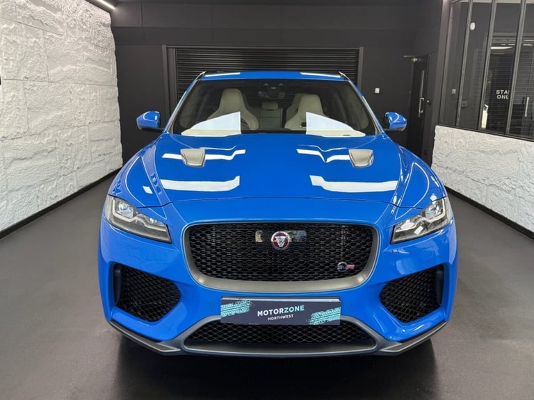 2020 Jaguar F-Pace 5.0 V8 SVR SUV 5dr Petrol Quickshift AWD Euro 6 (s/s) (550 ps) ESTATE Petrol A...