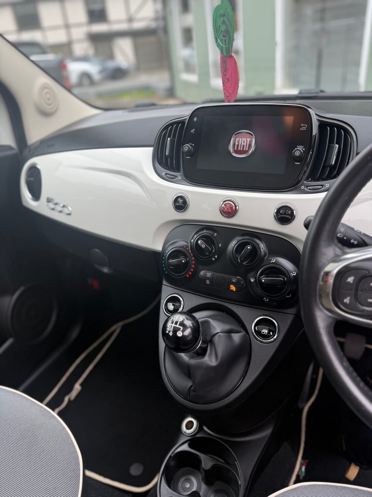 2019 Fiat 500 1.2 Lounge 3dr HATCHBACK Petrol Manual