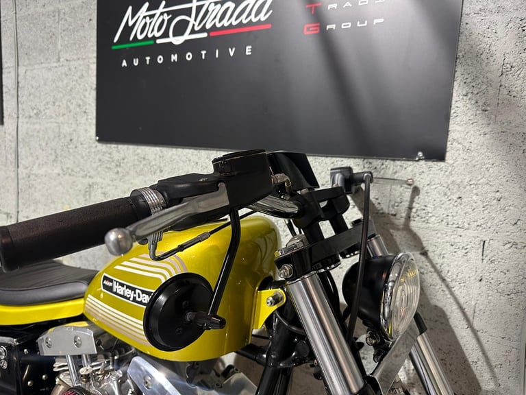 Harley-Davidson. Magazine featured Flattracker. 93 cubic inch S&S Engine