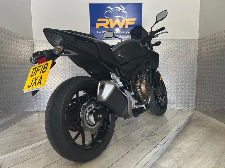 HONDA CB 500 FA, 2018, SUPERB COND, ONLY 2 OWNERS & 4,469 MILES, FSH