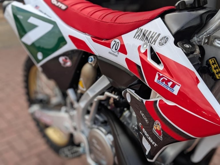 YAMAHA YZ 250 2 STROKE - 70TH ANNIVERSARY DOC WOB VMXDN REPLICA - MIKE BROWN