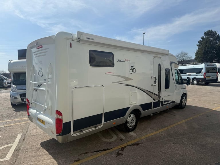 2012 Fiat DUCATO HOBBY EXCLUSIVE 690 MIAMI 4 BERTH MOTORHOME WITH LARGE GARAGE
