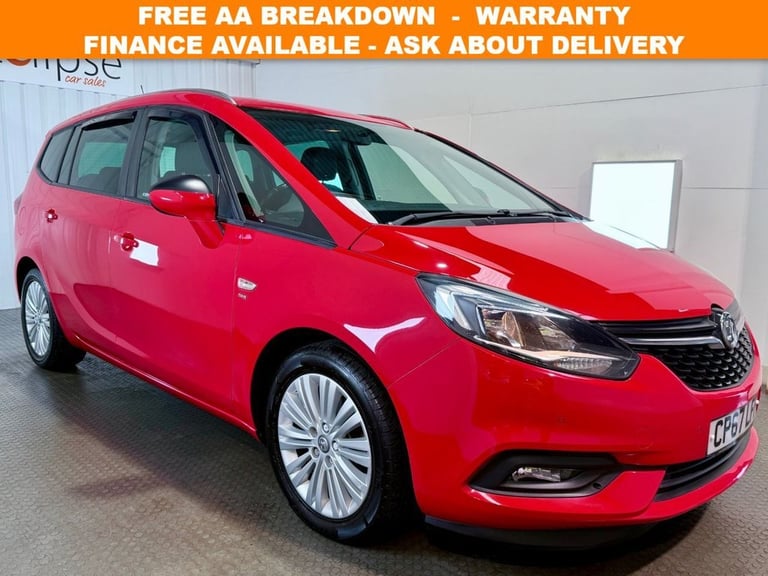 2018 67 VAUXHALL ZAFIRA TOURER 1.4I TURBO SRI NAV MPV 5DR PETROL MANUAL EURO 6 (