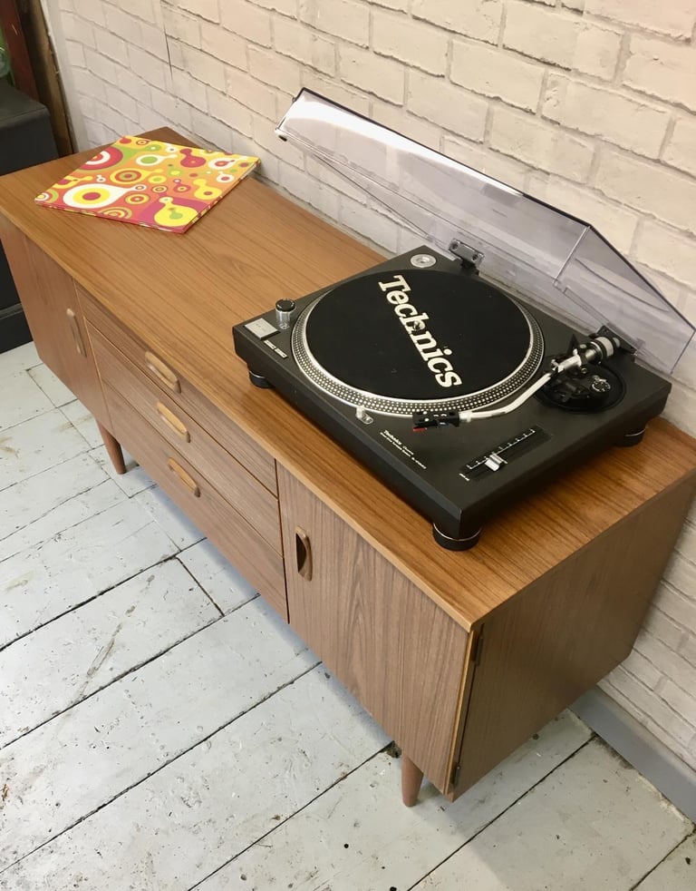 Schreiber Danish Teak Sideboard 