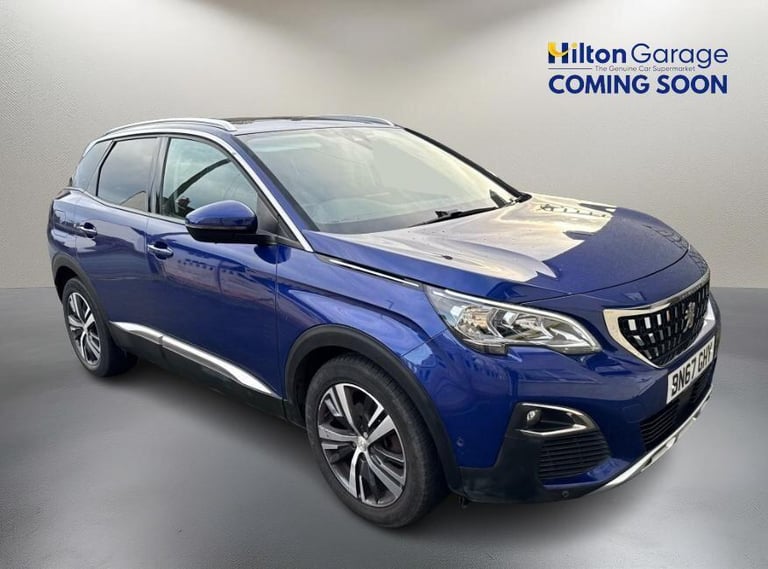 image for 2017 Peugeot 3008 1.6 BlueHDi Allure SUV 5dr Diesel EAT Euro 6 (s/s) (120 ps) PANORAMIC ROOF+ HAT...