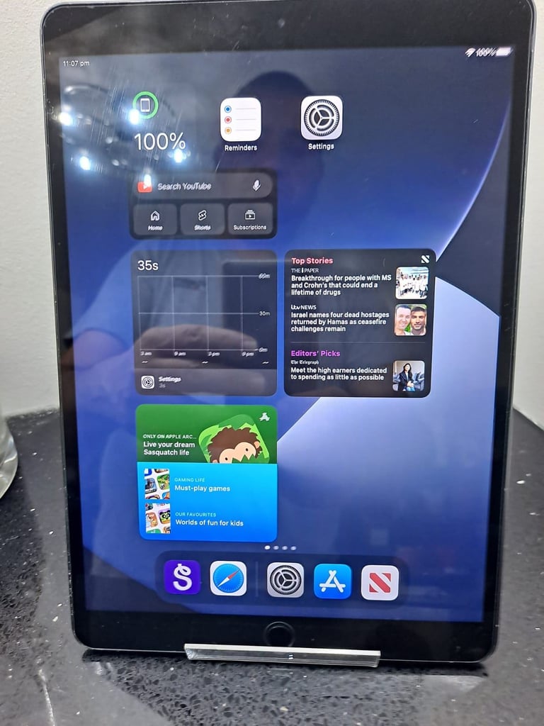 GENUINE APPLE IPAD AIR 3RD GEN 64GB 10.5 INCHES RATINA DISPLAY REFURBISHED EXCELLENT WIFI