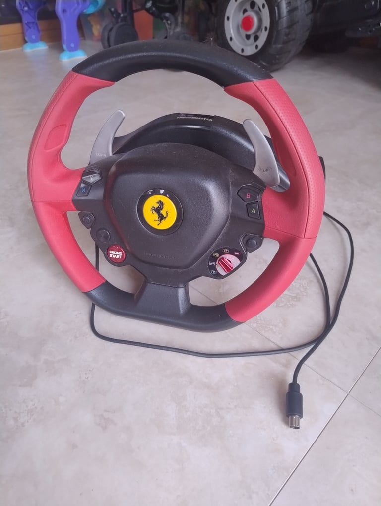 Thrustmaster Ferrari 458 Steering Wheel and Pedals for Xbox