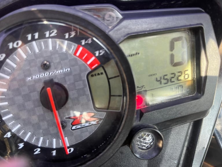 2007 07 SUZUKI GSXR 1000 K7 GSXR1000 SUPERBIKE CLASSIC SPORTS BLACK NEW MOT