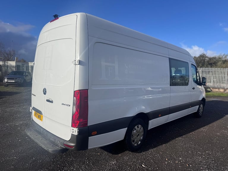 2022 Mercedes Sprinter 314 LWB Panel Van. FSH.  Appleplay/Android. Rear Camera