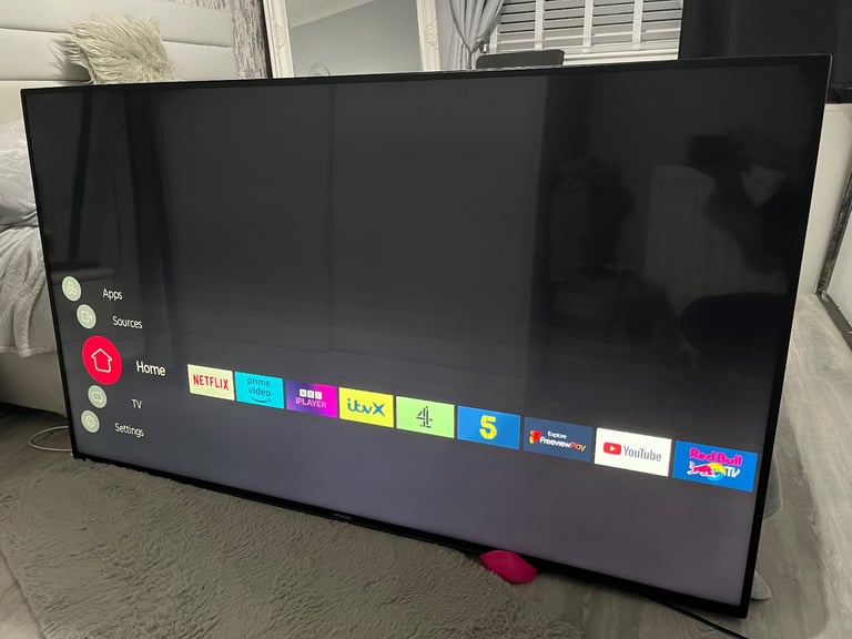 image for Hitachi 65” 4K UHD HDR Smart LED TV in Great Condition