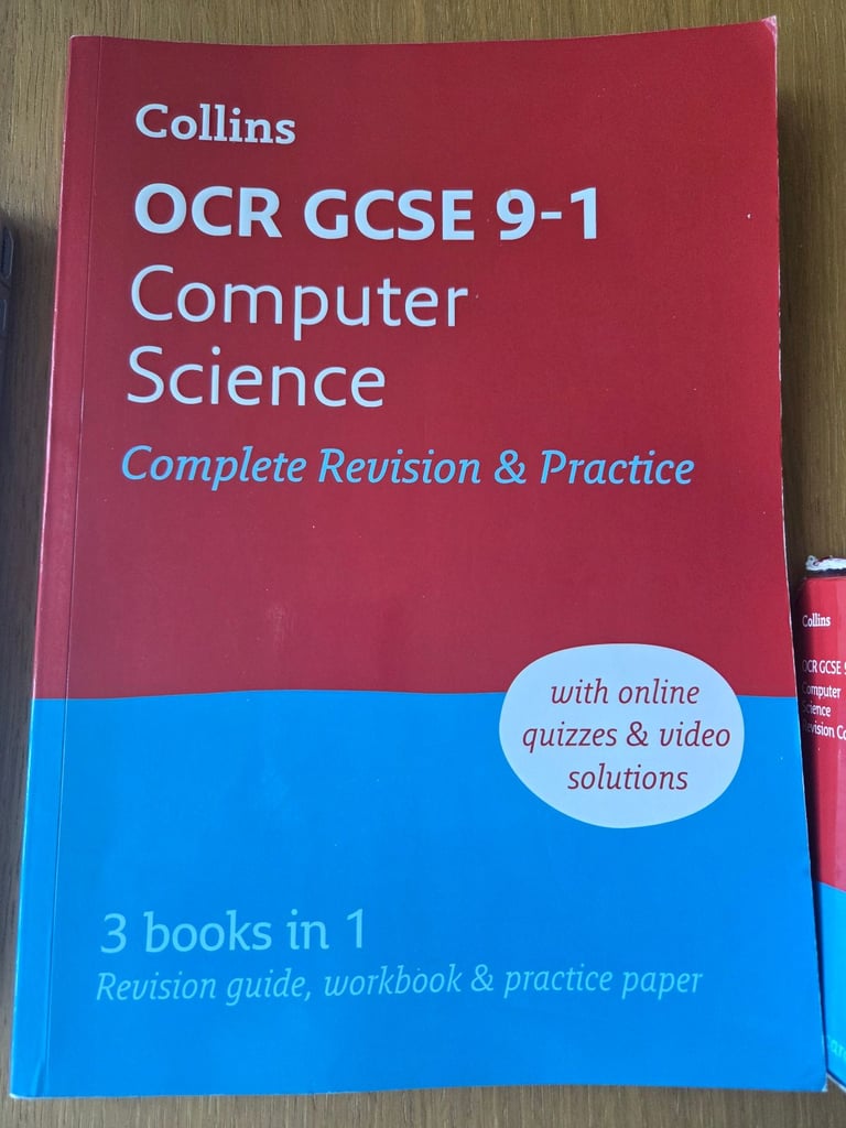 image for Revision book and Revision card for computer science 