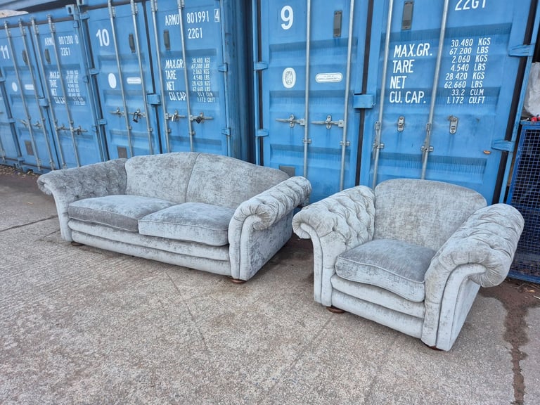 Large DFS Sofa and 1 seater Sofa set 🛋 DELIVERY AVAILABLE 🚚 