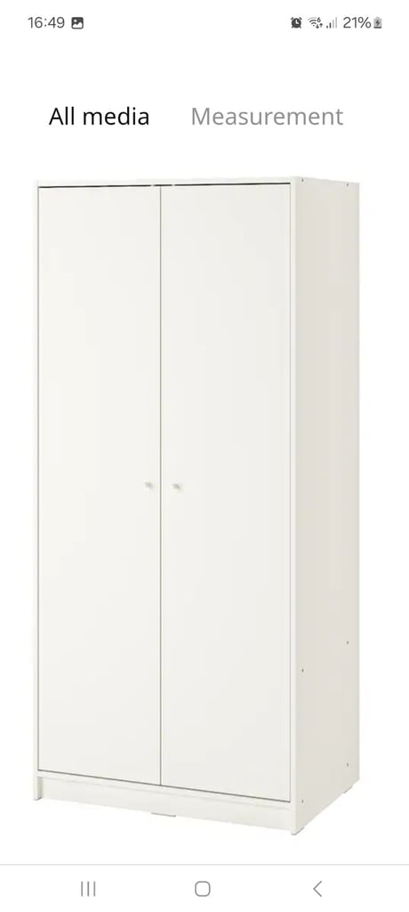 image for Great Condition Ikea single warderobe