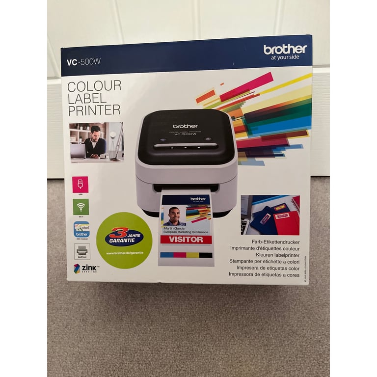 Colour label printer