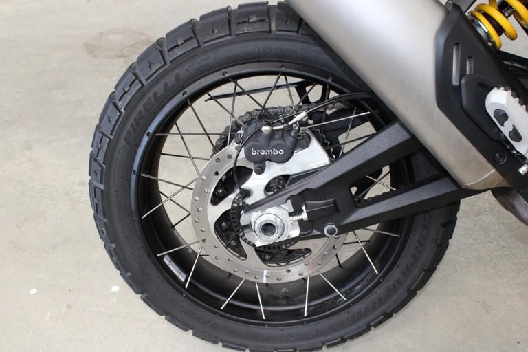2025 Ducati Desert X, EX Demo, only 691 miles