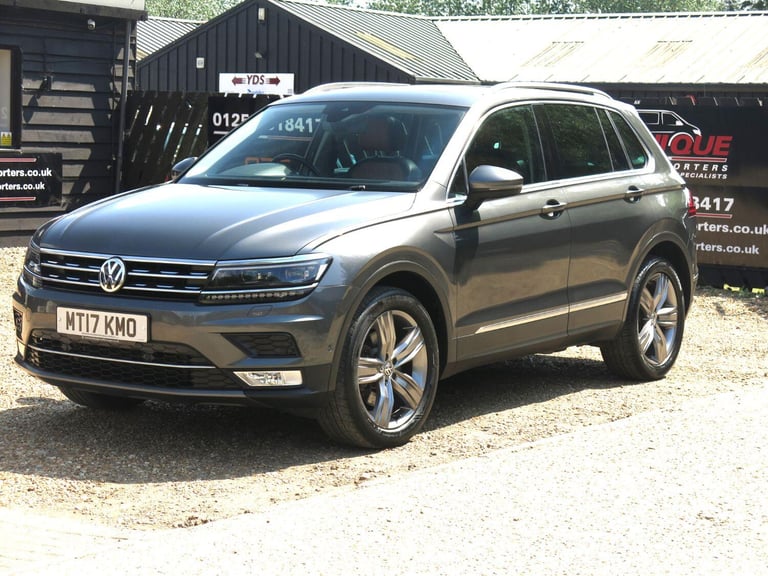 image for VOLKSWAGEN TIGUAN 2.0 TDI 190BHP EURO 6 4 MOTION Tech SEL Grey Auto Diesel 2017
