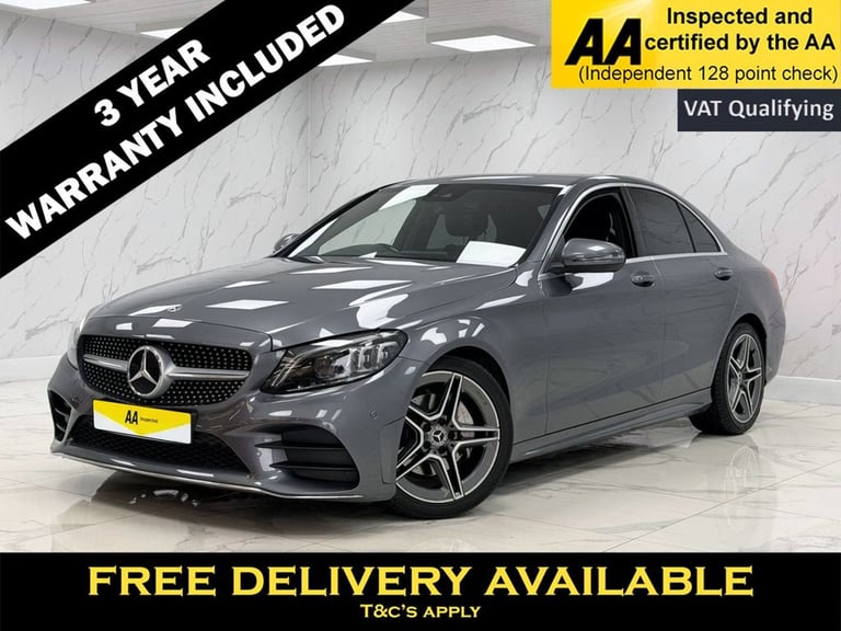 2019 Mercedes-Benz C Class C200 AMG Line Premium 4dr 9G-Tronic SALOON PETROL Automatic