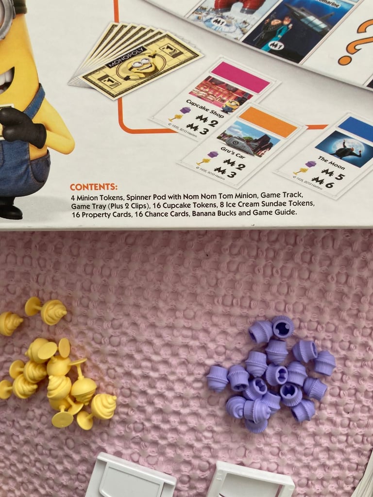 Kids Minions Monopoly Board Game