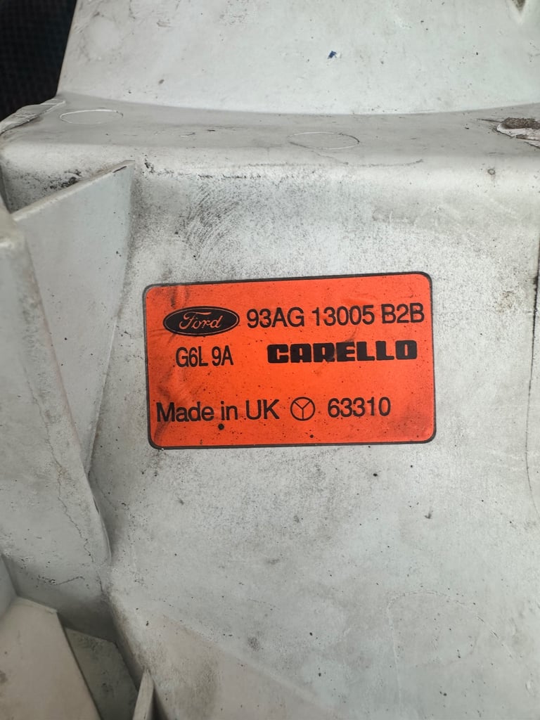 Breaking Ford Orion 1993 on a k reg