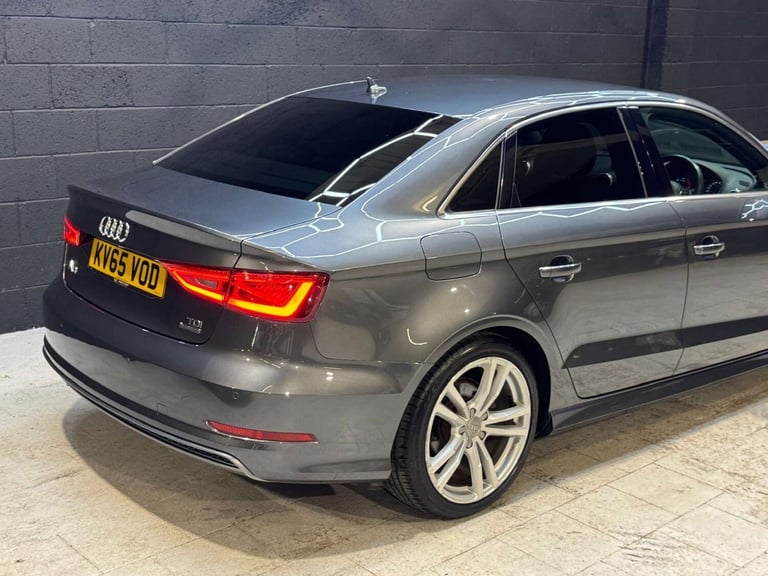2015 Audi A3 2.0 A3 S Line TDI Quattro Semi-Auto 4WD 4dr Saloon Diesel Automatic