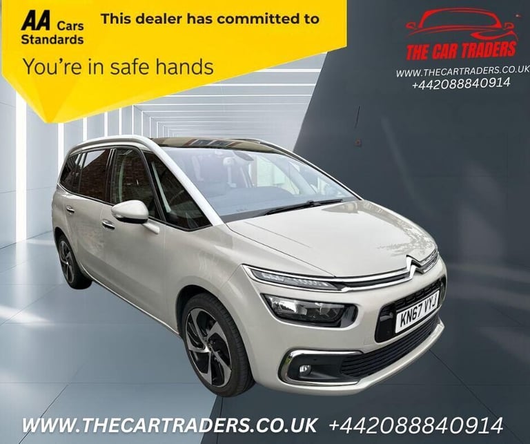 2017 Citroen C4 Grand Picasso 2.0 BlueHDi Flair MPV 5dr Diesel EAT6 Euro 6 (s/s) (150 ps) MPV Die...