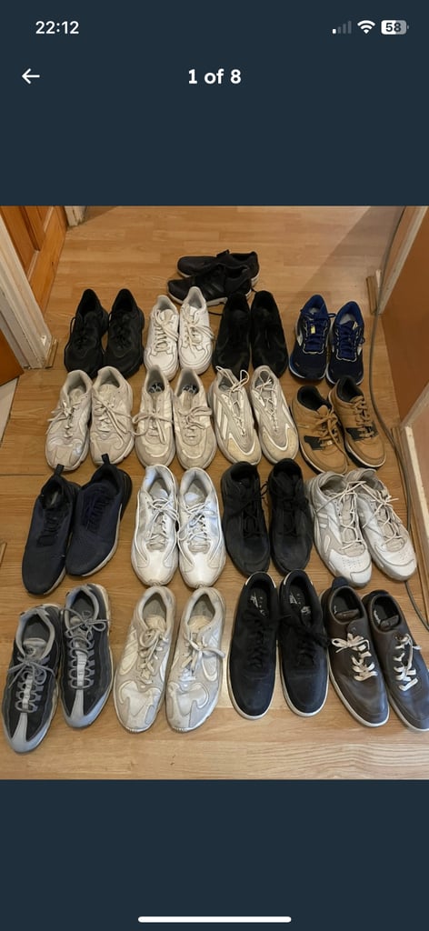image for Mens Trainers Job-Lot x15 Pairs 