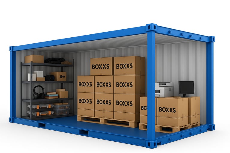 Container Self Storage Units – Linlithgow & Bo’ness – 24/7 Secure Access