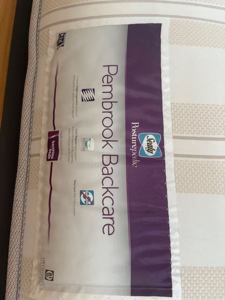 Solid wood frame and mattress