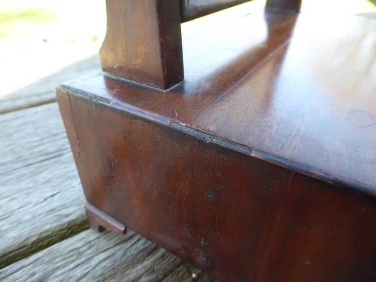 Antique Dressing Table Mirror with Drawer