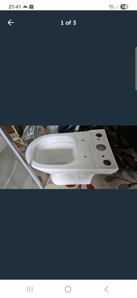 image for Toilet pan without cistern 
