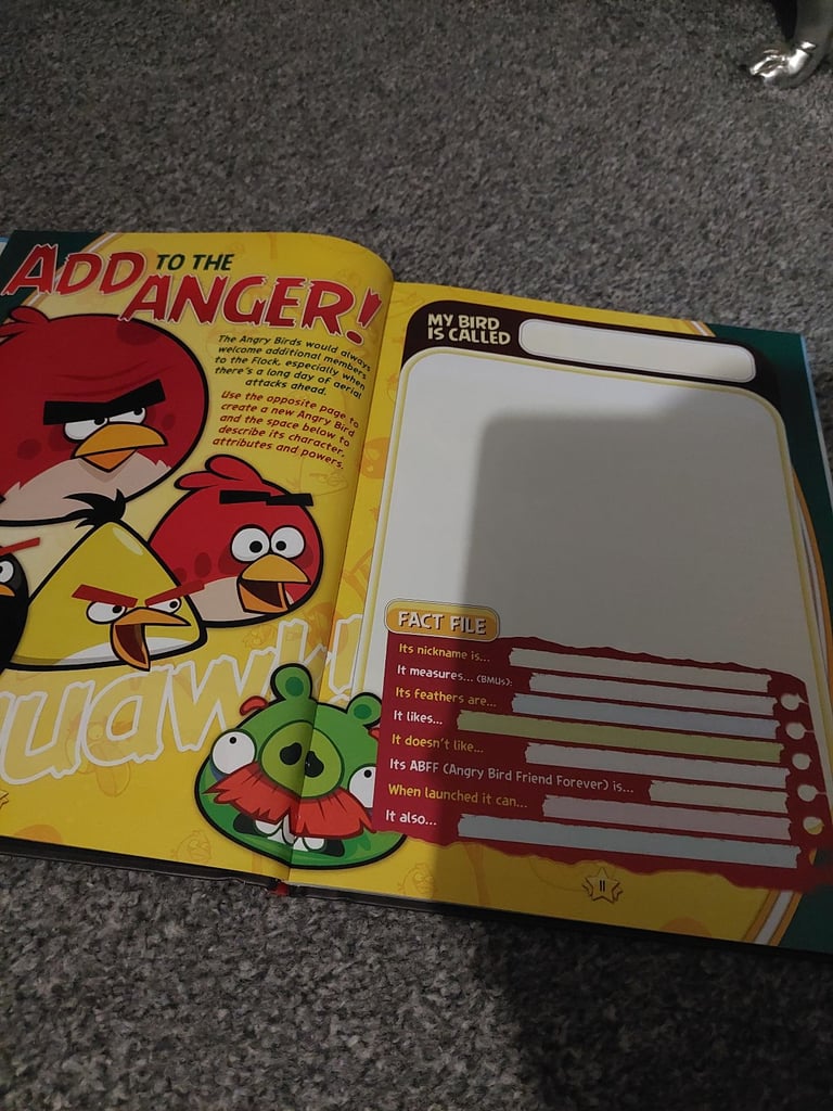 Angry Birds 2013 annual book