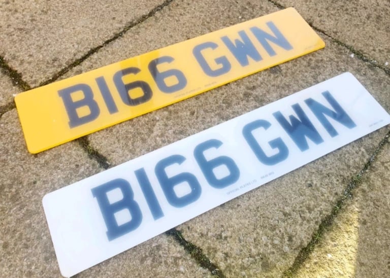 image for 🔥 Private Registration Plate for Sale – B166 GWN BIG G BIG GUN 🔥