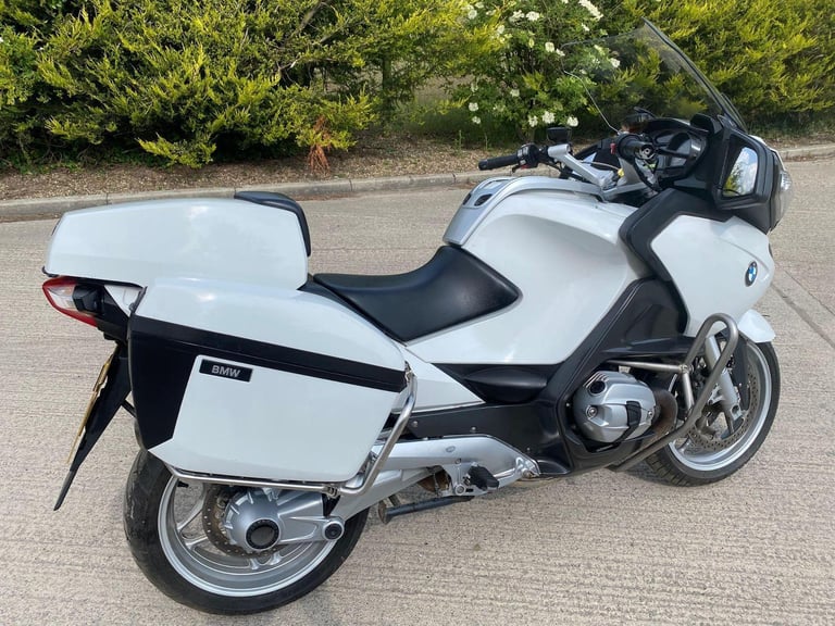 2012 62 BMW R1200RT MU EX POLICE WHITE FSH R 1200 RT VERY CLEAN INC VAT