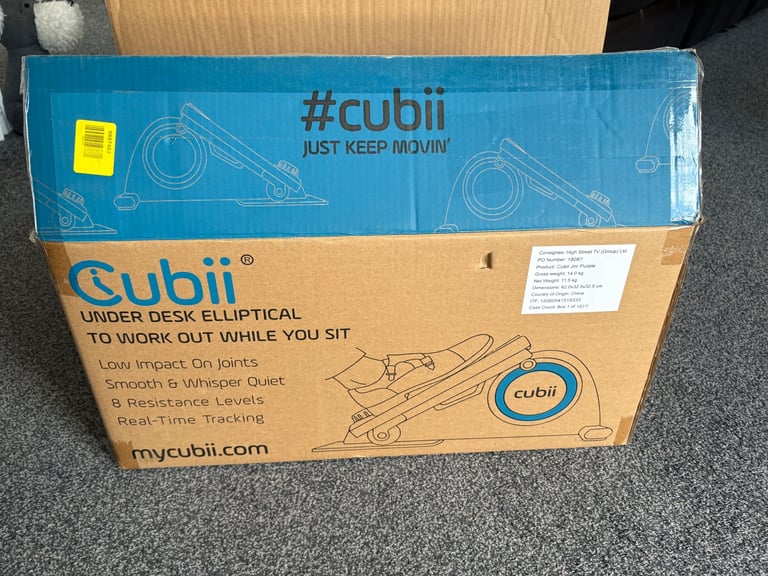 Cubii under desk elliptical machine - unwanted gift