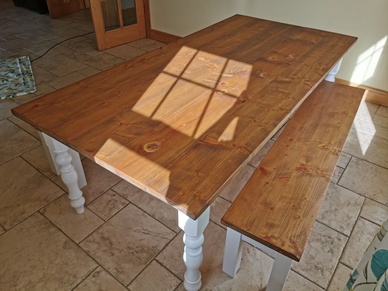 image for Farmhouse dining table set