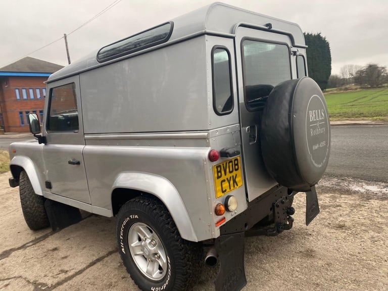 2008 Land Rover Defender 90 2.4 TDCi County Hard Top SUV 4WD SWB Euro 4 3dr PANEL VAN Diesel Manual