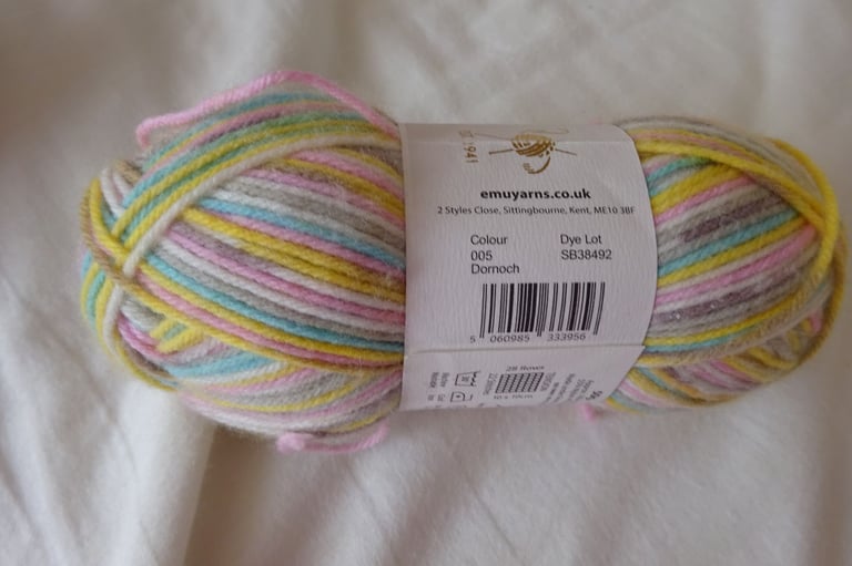 Emu Treasure Little Isle Baby DK Yarn Unused