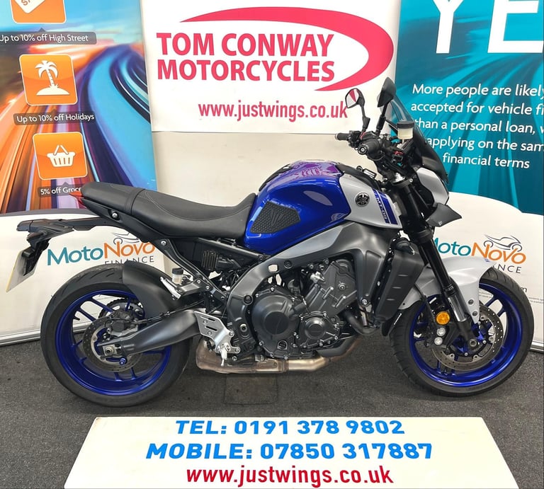 image for YAMAHA MT-09 GEN3, 2022(22), ONLY 7,300 MILES, FSH, STUNNING BIKE, EXTRAS, £6595