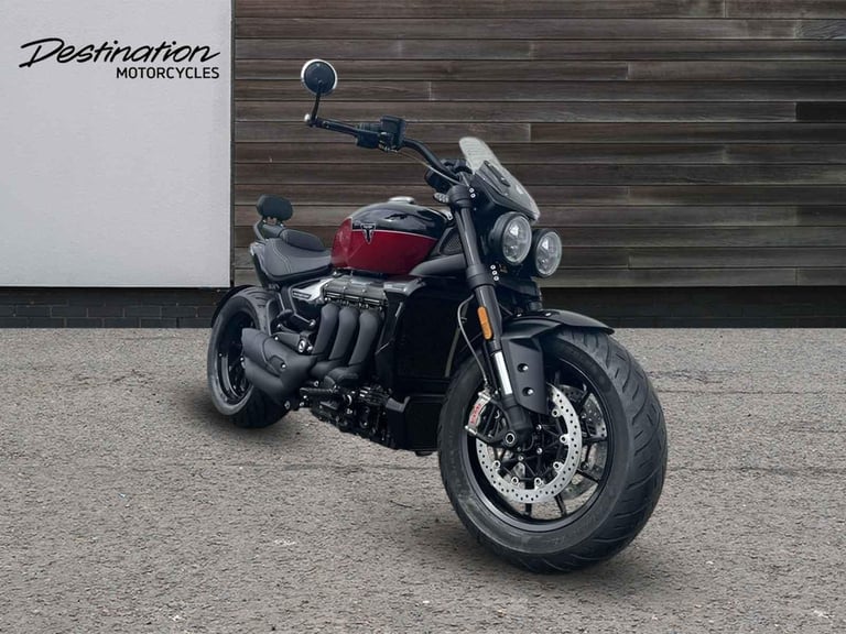 2025 Triumph Rocket 3 GT STORM Petrol black 6 Speed