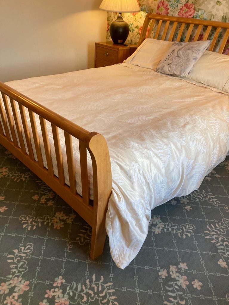 Beautiful Solid wood double bed