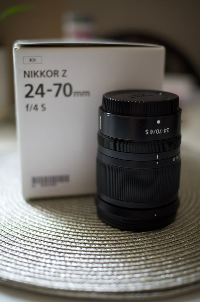 Nikon Nikkor 24-70mm F/4 S Z-Mount Lens